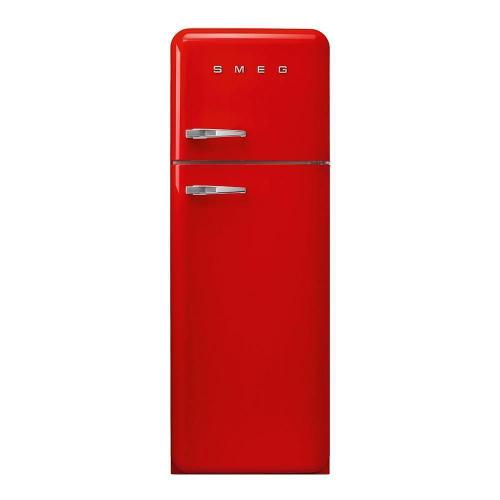 Холодильник двухкамерный 169х60 см Smeg 50's Style FAB30RRD5 красный