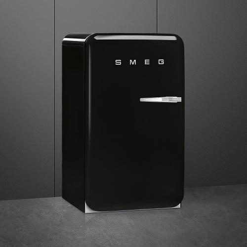 Холодильник 97х54,5 см SMEG 50’s Style FAB10LBL6 черный