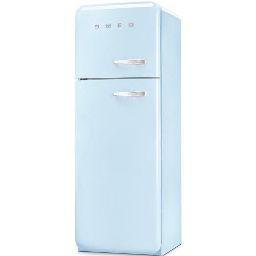 Холодильник двухкамерный 169х60 см Smeg 50's Style FAB30LPB5 голубой