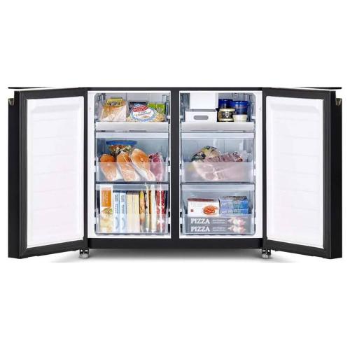 Холодильник French Door 184х90 см Hitachi R-WB 720 VUC0 GBK черный