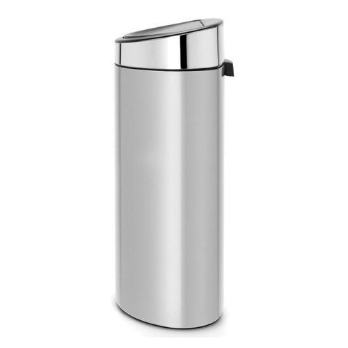 Мусорный бак 40 л Brabantia Touch Bin серый