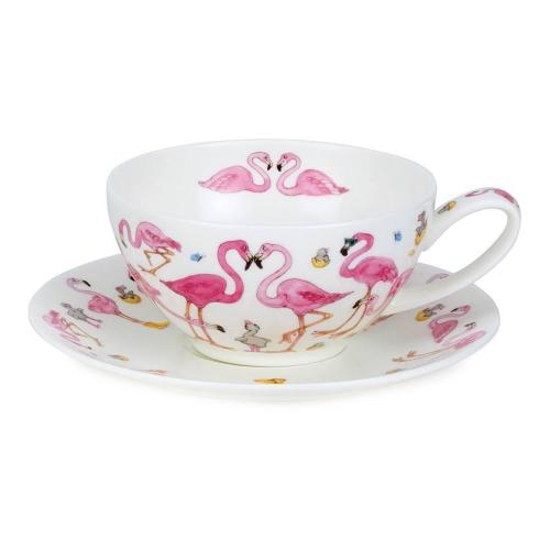 Чайная пара Фламинго 250 мл Dunoon Tea for One Comical Animals
