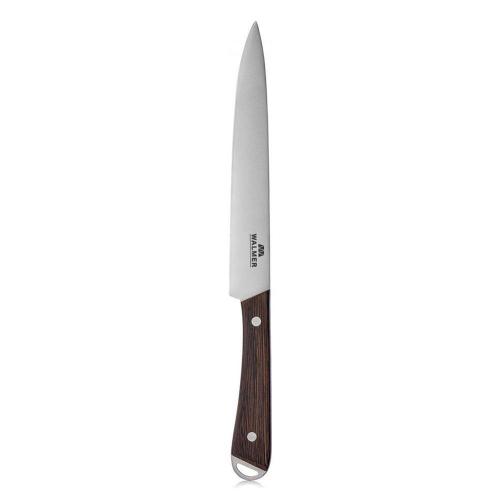 Кухонный нож разделочный 20 см Walmer Wenge коричневый