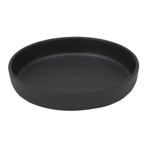 Соусник 175 мл 12,2*2,5 см круглый Black Finish пластик меламин P.L. Proff Cuisine