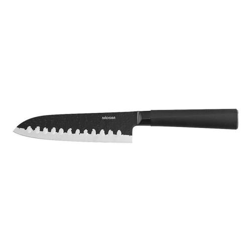 Нож сантоку 17,5 см Nadoba Horta черный
