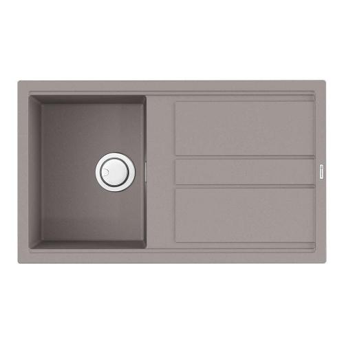 Кухонная мойка 86 см Omoikiri Solidity Kitagawa 86-GR leningrad grey