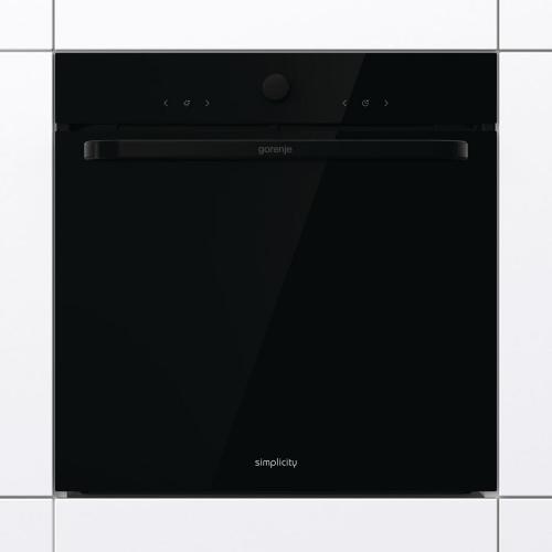 Электрический духовой шкаф 59,5 см Gorenje Simplicity BOS6737SYB черный