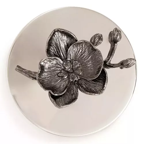 Свеча 10,8 см Michael Aram Black Orchid прозрачная