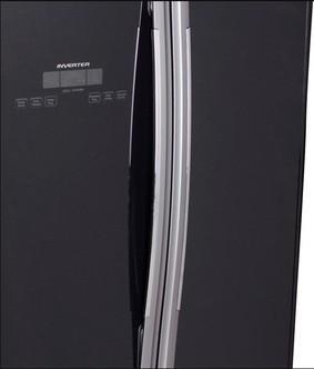 Холодильник 178х68 см Hitachi French Bottom Freezer R-WB482PU2 GGR серое стекло