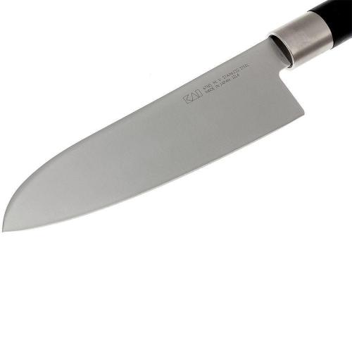 Hож Сантоку 16,5 см Kai Wasabi Black
