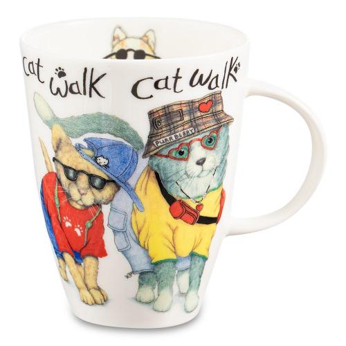 Кружка 400 мл Roy Kirkham Cats & dogs белая
