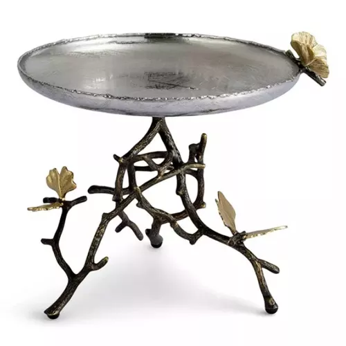 Конфетница 20х17,8см Michael Aram Butterfly Ginkgo стальная