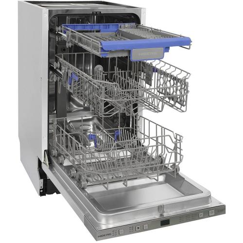 Встраиваемая посудомоечная машина 44,8 см Hiberg I49 1032 стальная