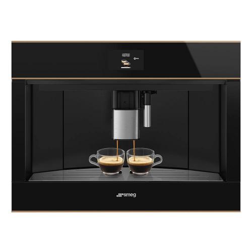 Встраиваемая кофемашина 2,4 л Smeg Dolce Stil Novo CMS4604NRRU черная