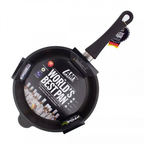 Сковорода антипригарная 24 см AMT Frying Pans Fix черная