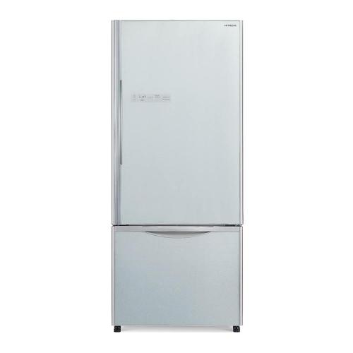 Холодильник 180х68 см Hitachi Bottom Freezer R-B502PU6 GPW белое стекло