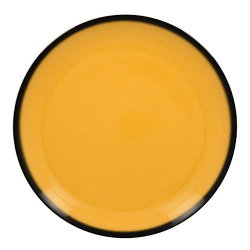 Тарелка круглая RAK Porcelain LEA Yellow 18 см (желтый цвет)