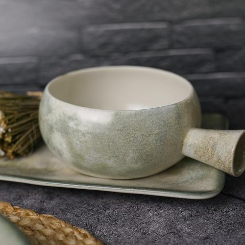 Салатник 14 см Porland Stoneware Selene серый