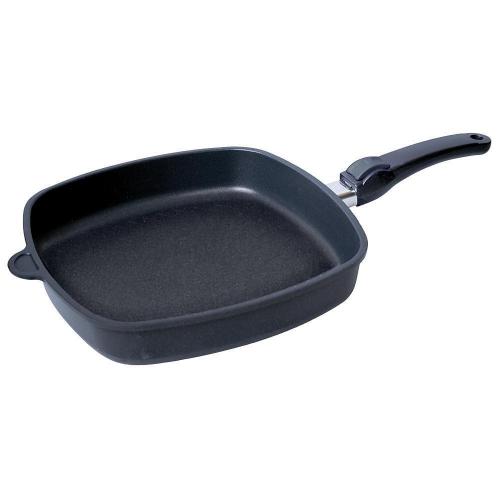 Сковорода алюминиевая квадратная 28х28 см AMT Frying Pans