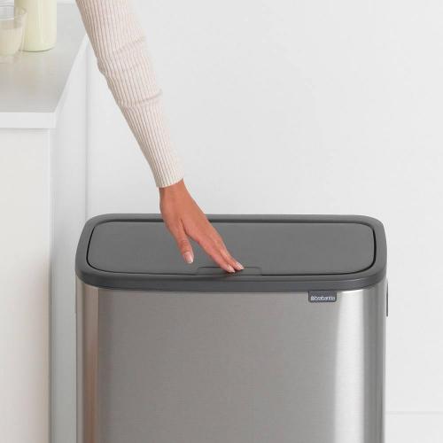 Мусорный бак 60 л Brabantia Bo Pedal Bin стальной