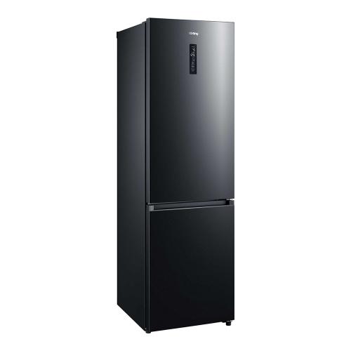 Холодильник 201,8х59,5 см Korting KNFC 62029 XN черный