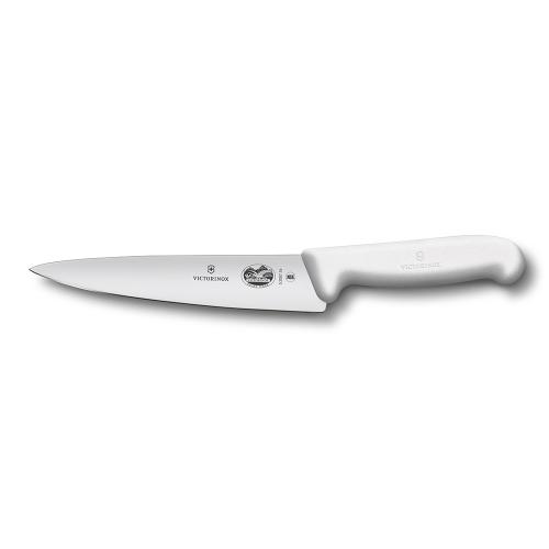Кухонный нож разделочный 19 см Victorinox Fibrox белый