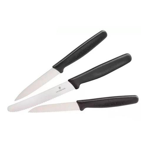Набор ножей Victorinox Swiss Classic черный 3 пр