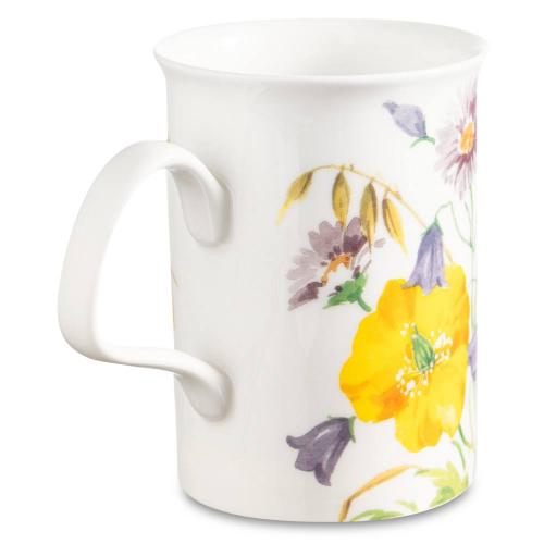 Кружка 320 мл Roy Kirkham Floral белая