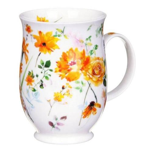 Кружка 310 мл Dunoon Suffolk Floral Harmony желтая