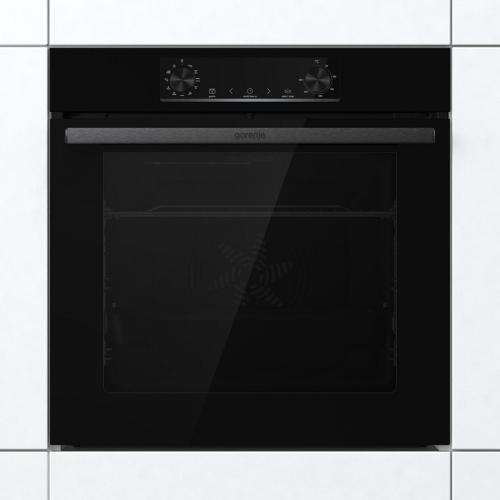 Электрический духовой шкаф 59,5 см Gorenje Essential BO6735E05B черный