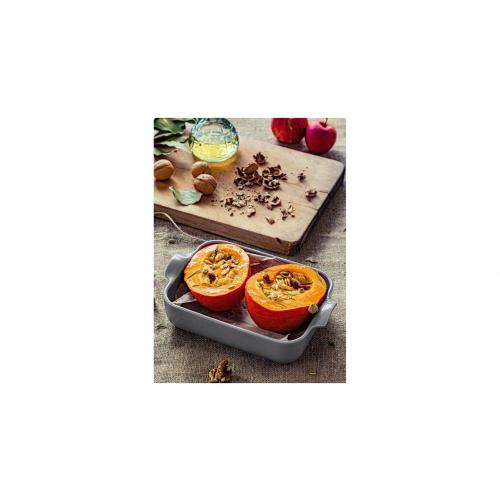 Блюдо для запекания 25х17 см Esprit de cuisine Festonne серое