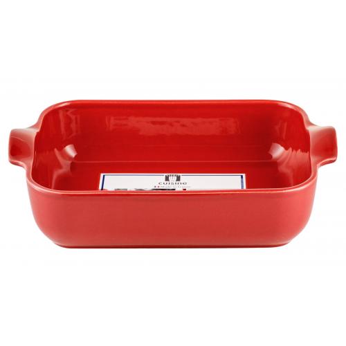Блюдо для запекания 25х17 см Esprit de cuisine Festonne красное