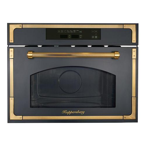 Встраиваемая микроволновая печь 60х46 см Kuppersberg Classic RMW 969 ANT антрацит