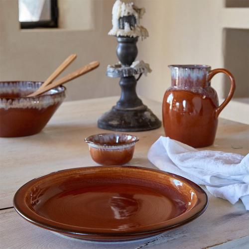 Тарелка подстановочная 31,3 см Casafina by Costa Nova Poterie caramel