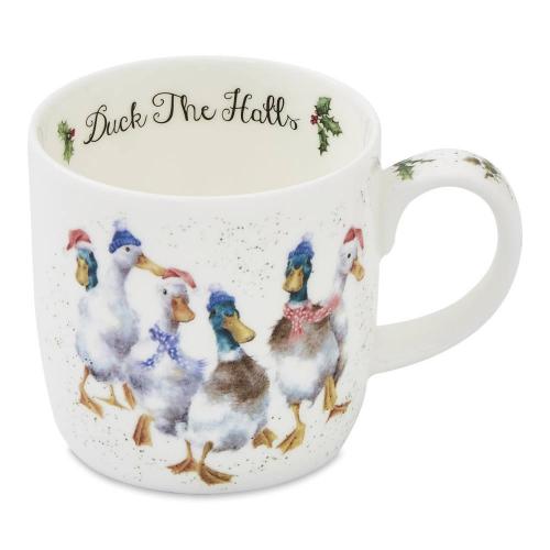 Кружка 8,5х8 см 310 мл Royal Worcester Забавная фауна белая