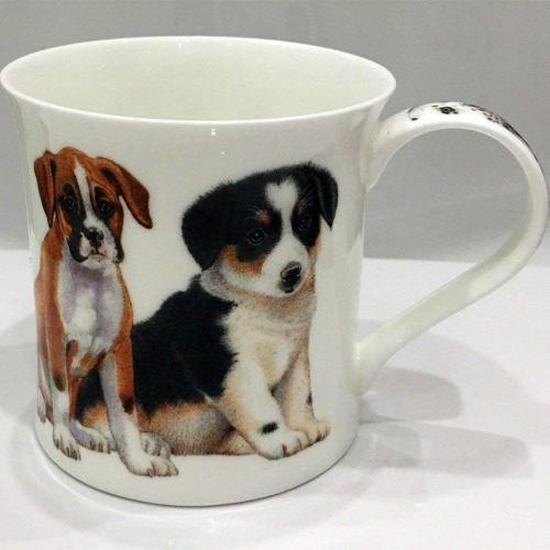 Кружка Боксер 300 мл Dunoon Wessex Puppies
