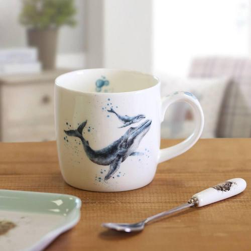 Кружка Синий кит 310 мл Royal Worcester Забавная фауна
