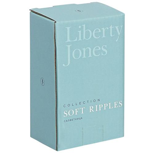 Салфетница 10,9х4,1 см Liberty Jones Soft Ripples белая