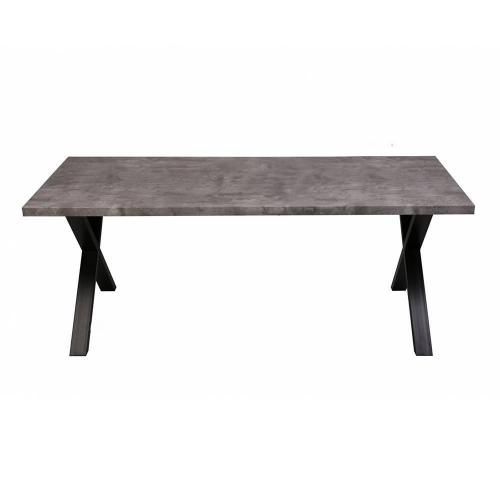 Обеденный стол 180х90 см M&K Mechelangelo серый