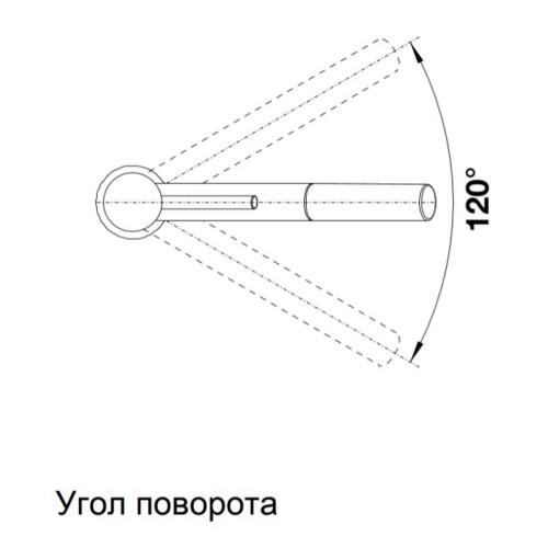 Смеситель Blanco Kano-S кофе - 3 фото