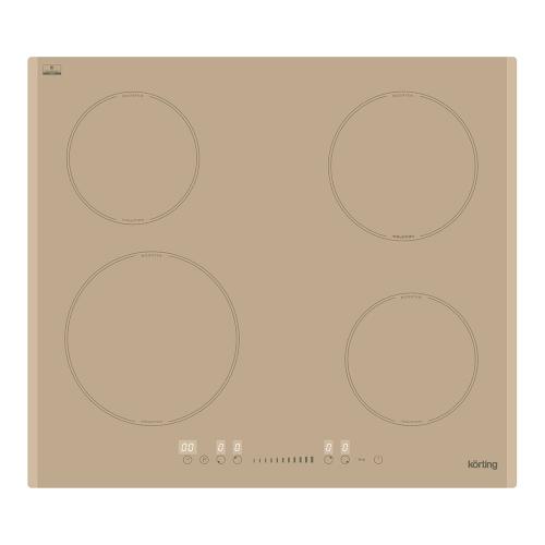 Индукционная варочная панель 59х52 см Korting HI 64560 BCG золотистая