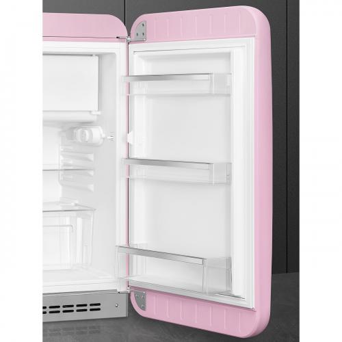 Холодильник 97х54,5 см SMEG 50’s Style FAB10RPK6 розовый