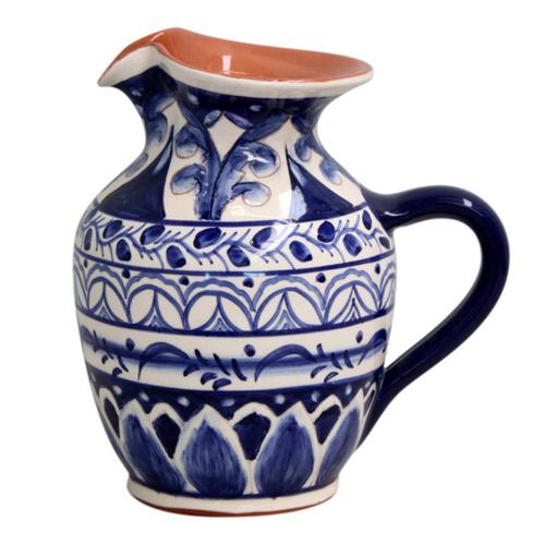 Кувшин 530 мл Casafina by Costa Nova Alentejo Terracota blue-white