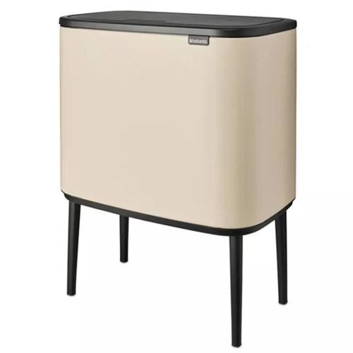 Ведро для мусора 36 л Brabantia Bo Touch Bin бежевое