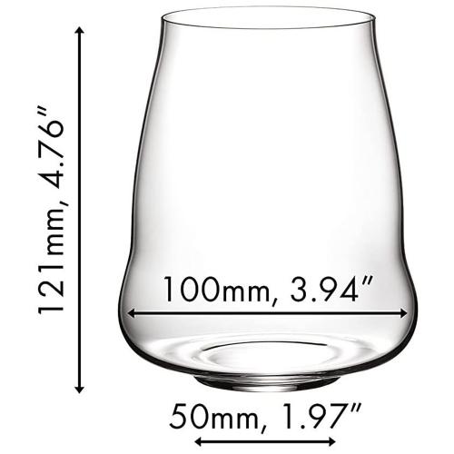 Бокал для красного вина 620 мл Riedel Restaurant Stemless Wings