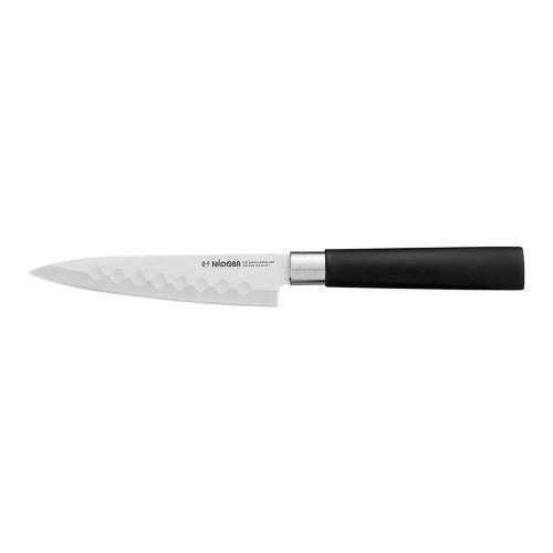 Нож поварской 12,5 см Nadoba Keiko черный