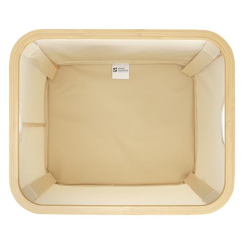 Корзина для белья 40х33 см 57 л Smart Solutions Neat Mid бежевая