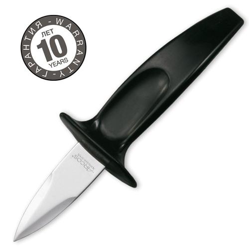 Нож для устриц 6 см Arcos Varios черный