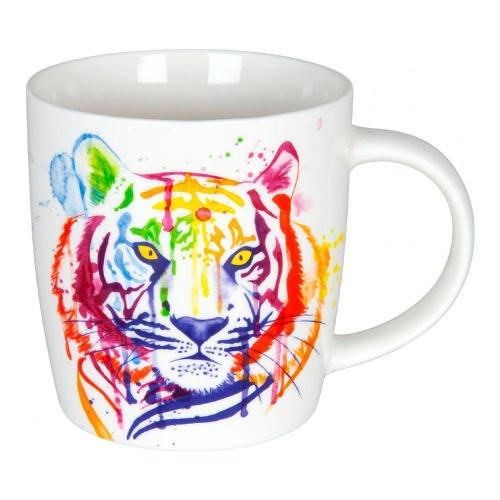 Кружка Tiger 350 мл Koenitz Flora & Fauna Watercoloured Animals