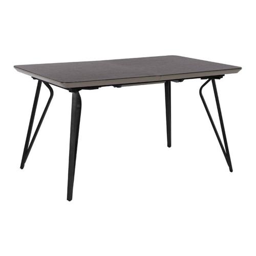 Обеденный стол раскладной 140х80 см M&K Грейс серый бетон